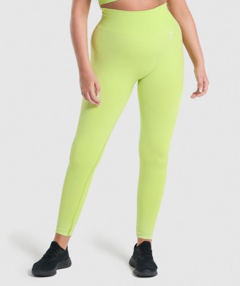 Legginsy Gymshark Vital Seamless 2.0 Damskie Żółte | PL 184RUP